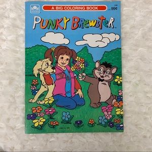 Vintage Punky Brewster Coloring Book
